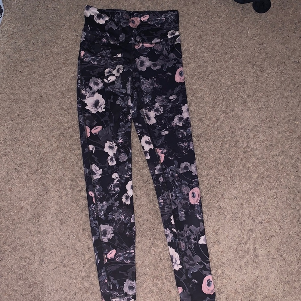 Floral leggings